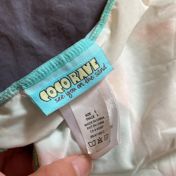 Coco Rave Tankini Top. Super soft. - Picture 5 of 5